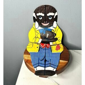 Vintage Uncle Mose Inflatable Toy Litho Vinyl Carnival Prize Figure